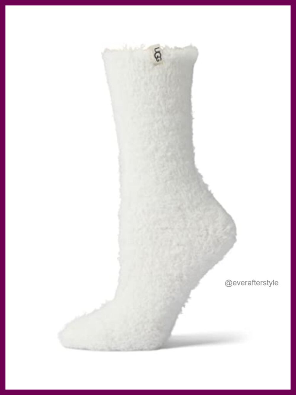 Cozy Crew Socks Polyester Elastane Slouch Fit Shoe Size 5-10